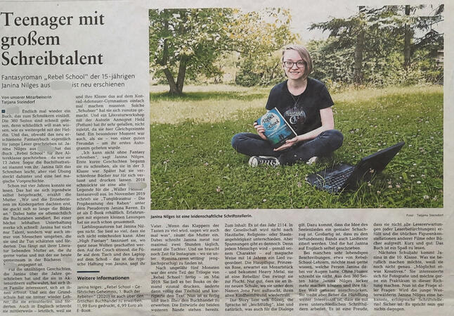 Westerwälder Zeitung - Rebel School, 2020